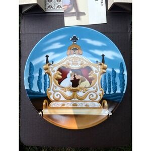 Disney Cinderella Happily Ever‎ After Knowles Plate Limited Edition Collectible